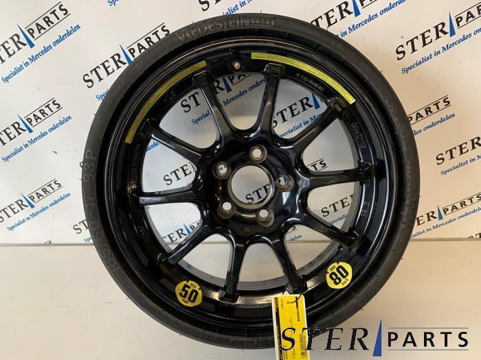 Reservewiel van een Mercedes SL, Auto-onderdelen, Banden en Velgen, Velg(en), Personenwagen, Gebruikt, 3 maanden garantie, Ophalen of Verzenden