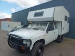 pick up Nissan King Cab D21 avec cellule Bimobil, Auto's, Nissan, 2500 cc, 4 zetels, Stof, 1650 kg