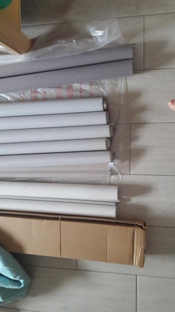 6 licht doorlatende : rolgordijnen, Huis en Inrichting, Stoffering | Gordijnen en Lamellen, Beige, Ophalen