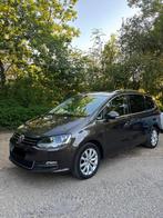 Volkswagen Sharan 7 zitplaatsen, Auto's, Euro 5, Bruin, Leder en Stof, Particulier