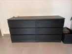 Ikea zwarte ladekast, 5 laden of meer, Ophalen, Gebruikt