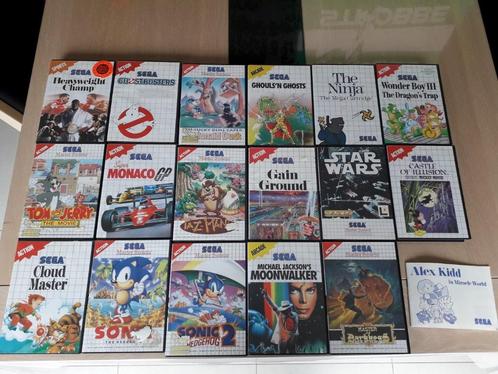 Master System 2 games, Games en Spelcomputers, Games | Sega, Zo goed als nieuw, Master System, Avontuur en Actie, 1 speler, Ophalen of Verzenden