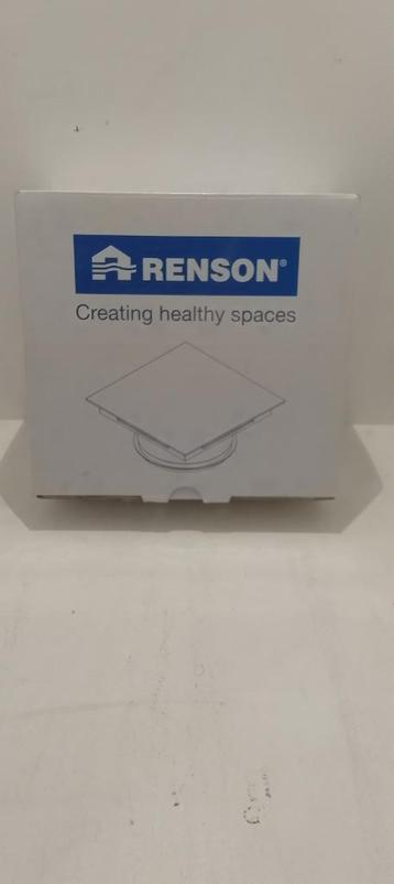 RENSON DELUXE LUCHTAFZUIGER 125 MM ALUMINIUM WIT NIEUW ! beschikbaar voor biedingen