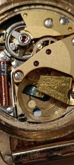 Dauphine elektrisch horloge met skelet en lipband, Overige merken, Met bandje, Polshorloge, 1960 of later