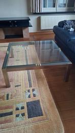 Table basse en verre à vendre, Maison & Meubles, Enlèvement, Comme neuf