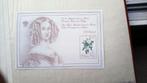 timbre: feuillet promotion de la philathélie 1990, Postzegels en Munten, Ophalen, Met stempel, Koninklijk huis, Frankeerzegel