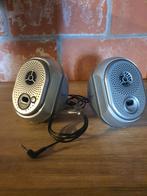Vintage pc speakers philips, Computers en Software, Pc speakers, Ophalen, Zo goed als nieuw