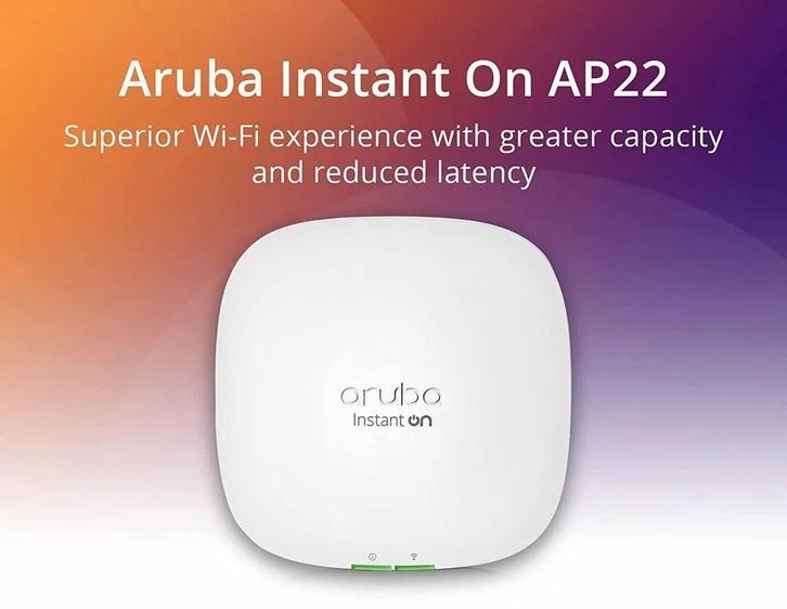 2 x HPE Aruba Instant On AP22 Wireless Access Points, Computers en Software, Netwerk switches, Gebruikt, Ophalen of Verzenden
