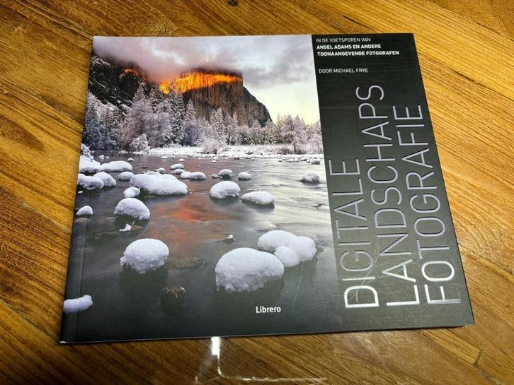 Boek Digitale landschapsfotografie door Michael Frye, Boeken, Kunst en Cultuur | Fotografie en Design, Zo goed als nieuw, Techniek