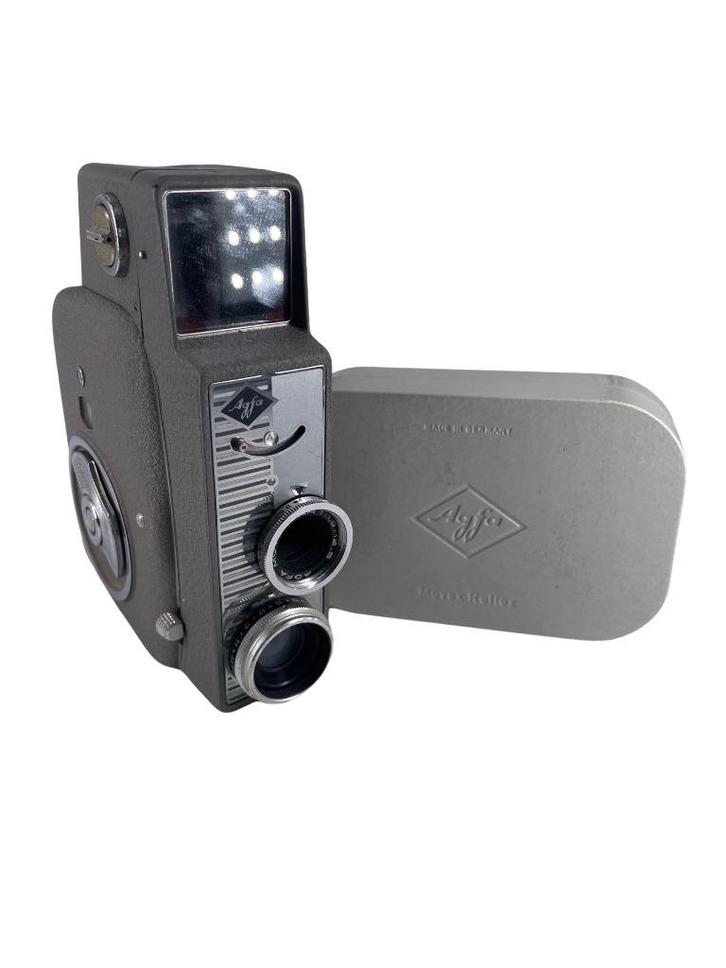 Caméra Agfa Movex Automatic + Cassette - Allemagne, 1963, TV, Hi-fi & Vidéo, Appareils photo analogiques, Utilisé, Enlèvement ou Envoi