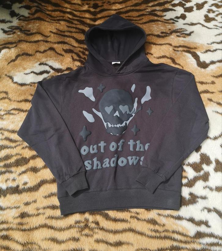 Broken Planet "Out of the Shadows" Skull Hoodie Medium, Kleding | Heren, Truien en Vesten, Nieuw, Maat 48/50 (M), Zwart, Ophalen of Verzenden