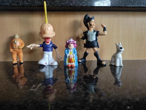5 figurines BD (Vente à la pièce ou en lot)., Collections, Personnages de BD, Comme neuf, Statue ou Figurine, Tintin, Enlèvement ou Envoi