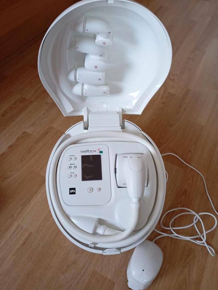 Wellbox S LPG-celstimulatieapparaat, Sport en Fitness, Massageproducten, Zo goed als nieuw, Apparaat, Ophalen of Verzenden