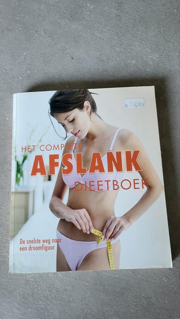 Het complete afslank dieetboek 191p, Boeken, Gezondheid, Dieet en Voeding, Zo goed als nieuw, Ophalen of Verzenden