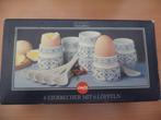 6 eierpotjes met lepeltjes EMSA --- nieuw, Nieuw, Overige materialen, Overige typen, Overige stijlen