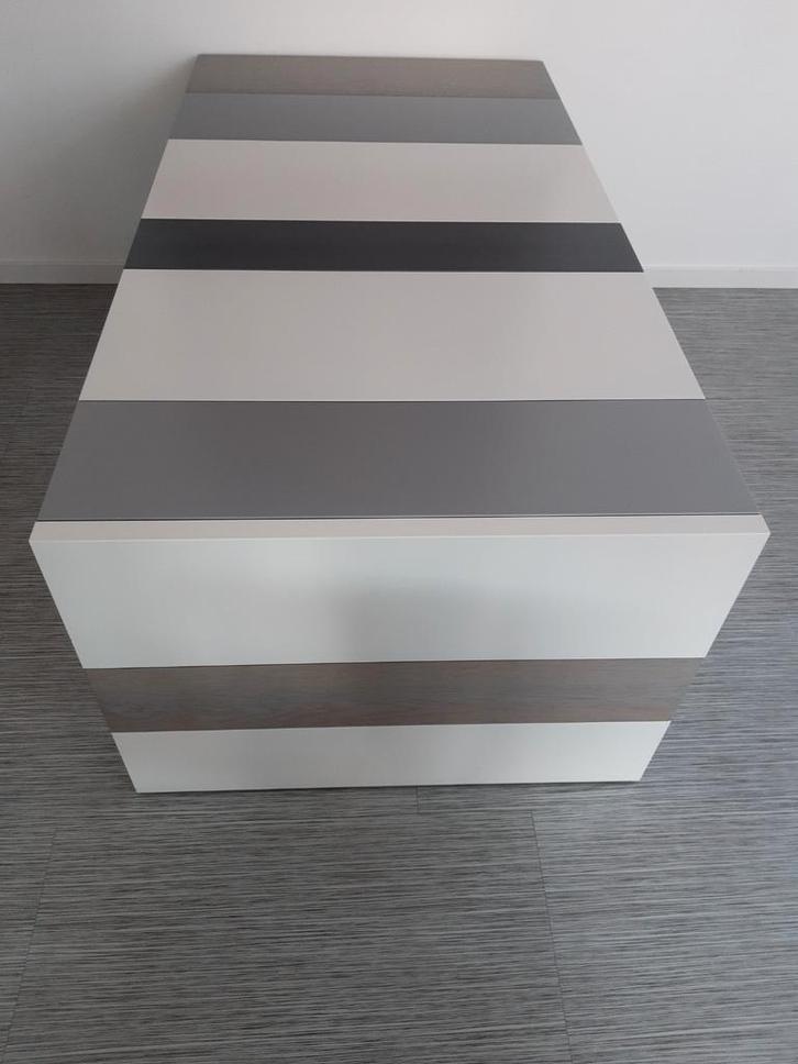 Castelijn meerkleurige design (eet)tafel 190cm x100cm x74cm, Huis en Inrichting, Tafels | Eettafels, Zo goed als nieuw, Ophalen