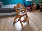 Houten meegroeistoel Stokke Tripp Trapp stijl, Kinderen en Baby's, Kinderstoelen, Ophalen, Gebruikt, Meegroeistoel