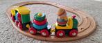 Treinset circuittrein en rails Brio, Overige merken, Gelijkstroom, Ophalen of Verzenden, Gebruikt