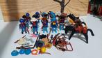 13 Playmobil soldaten noordelijken - blauwbloezen, Ophalen of Verzenden, Gebruikt, Los Playmobil