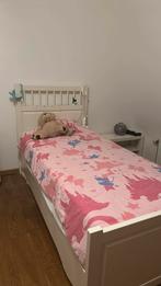 Eenpersoonsbed, Ophalen, 90 cm, Eenpersoons, Wit