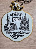 Carnaval medaille Prins van Laeken Nöel I 1982, Postzegels en Munten, Ophalen of Verzenden