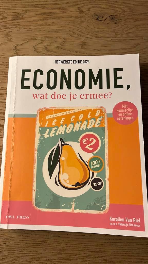Karolien van Riel - Economie, wat doe je ermee?, Boeken, Economie, Management en Marketing, Ophalen