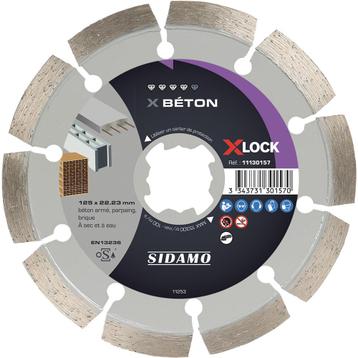 Disques diamant X-Béton 125mm (Système X-Lock) disponible aux enchères