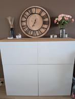 Ikea Besta witte en houten meubels, Ophalen, Zo goed als nieuw