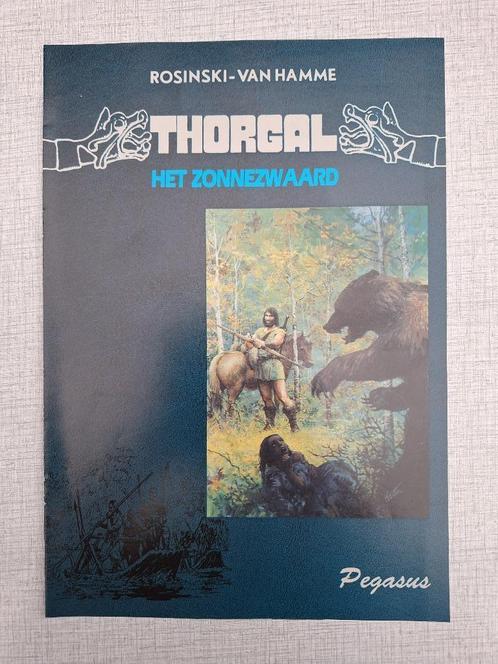 Rosinski Van Hamme Thorgal - Brochure Pegasus (1993), Verzamelen, Stripfiguren, Gebruikt, Boek of Spel, Overige figuren, Ophalen of Verzenden