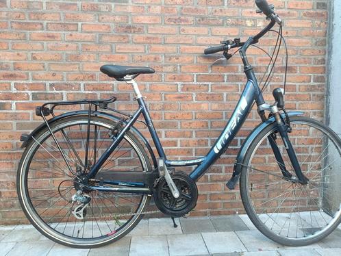 Aluminium Damesfiets Ideal, 28 inch,, Fietsen en Brommers, Fietsen | Dames | Damesfietsen, Gebruikt, Overige merken, (Extra) lage instap