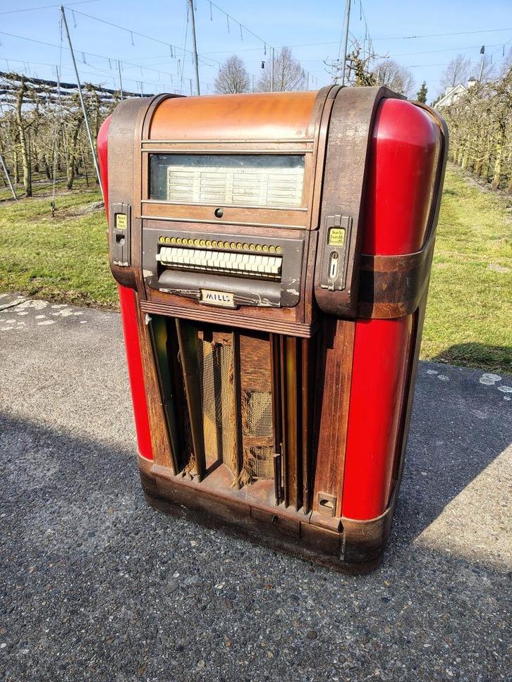 Mills Thore Old Music (1939 -1940) jukebox Opknapper !!, Verzamelen, Automaten | Jukeboxen, Ophalen