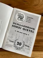 Schaakkring Nikei Gistel - 50 jaar jong, Ophalen of Verzenden, 20e eeuw of later, Zo goed als nieuw