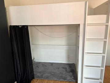 Lit mezzanine Ikea avec matelat sans bureau, Enlèvement, Utilisé, Lit mezzanine
