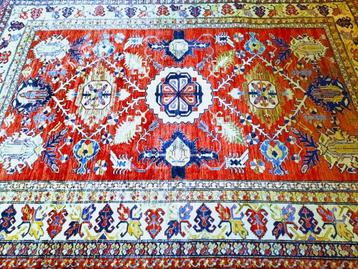 Afghaans Kazak handgeknoopt kostbaar tapijt- 335 x 245 cm beschikbaar voor biedingen