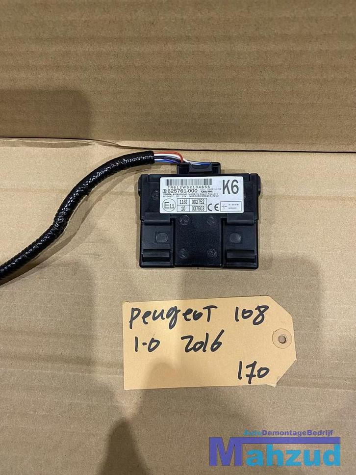 Peugeot 108 contactslot met ecu en immobiliser, Auto-onderdelen, Elektronica en Kabels, Peugeot, Gebruikt