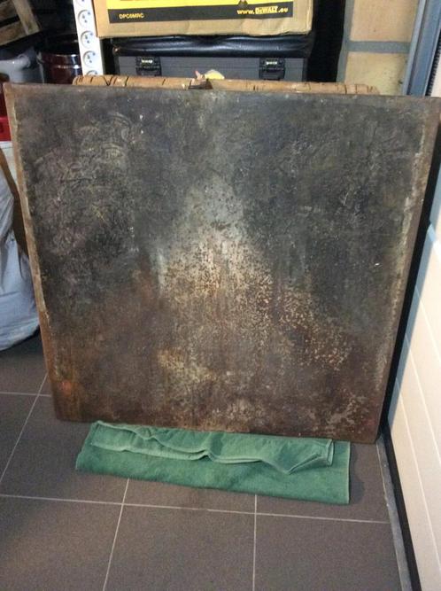 Haardplaat Neptunus Gietijzet, Antiek en Kunst, Antiek | Overige Antiek, Ophalen