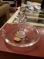 Effigie de Manneken Pis - cristal Val Saint Lambert, Collections, Porcelaine, Cristal & Couverts, Cristal, Enlèvement ou Envoi