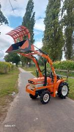 Minitractor kubota 18pk 4x4 met voorlader en mestklem TOPPER, Zakelijke goederen, Ophalen