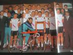 wielerposter 1991 team telekom eddy merckx  kuiper, Gebruikt, Verzenden