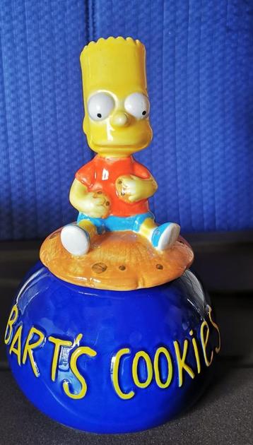 Vintage koekjespot Bart Simpson  beschikbaar voor biedingen