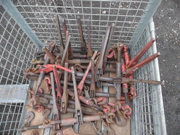 Onbekend partij kettingspanners, Zakelijke goederen, Machines en Bouw | Onderdelen