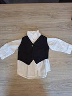 Hemdje met blazer maat 74, Kinderen en Baby's, Babykleding | Maat 74, Ophalen of Verzenden, Zo goed als nieuw, Jongetje, Setje