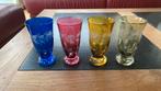 Verres en cristal signés