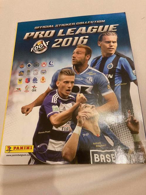 Album panini pro league 2016 complet, Hobby & Loisirs créatifs, Autocollants & Images, Comme neuf