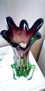 Dikwandige glazen Murano vaas, Antiek en Kunst, Ophalen