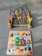 Babyspelletjes - ballen en boerderijpuzzel, Kinderen en Baby's, Speelgoed | Houten speelgoed