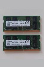 Kingston RAM 32GB (2x16GB) DDR4 2400T, 32 GB, Laptop, Zo goed als nieuw, DDR4