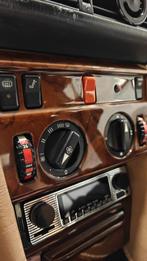 w124 hout/bois midden console dashboard w124  walnut, Ophalen of Verzenden
