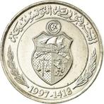 Tunesië ½ dinar, 1418 (1997), Postzegels en Munten, Ophalen of Verzenden, Losse munt, Overige landen