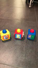 Fischer price 3 vierkant speelgoed voor baby’s, Ophalen of Verzenden, Zo goed als nieuw